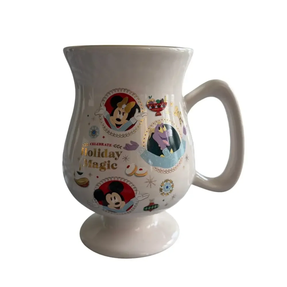 Disney Parks 2025 EPCOT Festival Of The Holidays Ceramic Coffee Mug Figment NWT